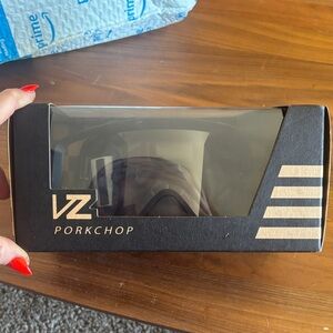 Vonzipper pork chop Kennedy goggle black clear lens NIB